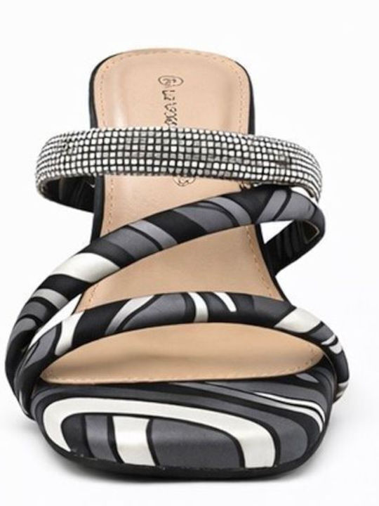 Sandals with Strass Black