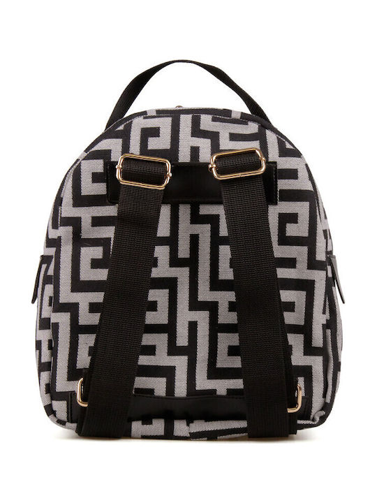 Handmade Women's Backpack Black / Grey