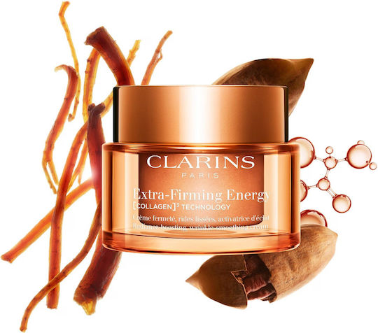Clarins Extra-firming Refill Face Cream Day for Firming Brightening & Redness with Collagen & Niacinamide 50ml