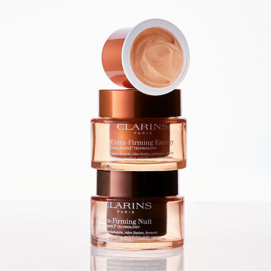 Clarins Extra-firming Refill Face Cream Day for Firming Brightening & Redness with Collagen & Niacinamide 50ml