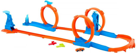 Hot Wheels Triple Loop Rennstrecke
