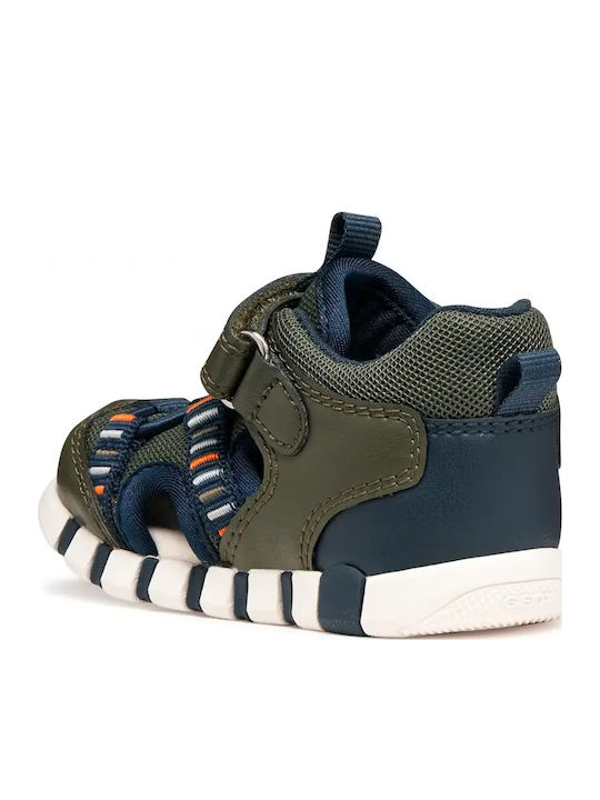 Anatomisch Grün Kinder-Sandalen