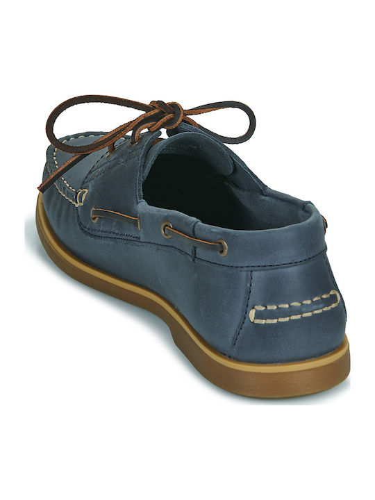 Navigator Ανδρικά Boat Shoes σε Μπλε Χρώμα
