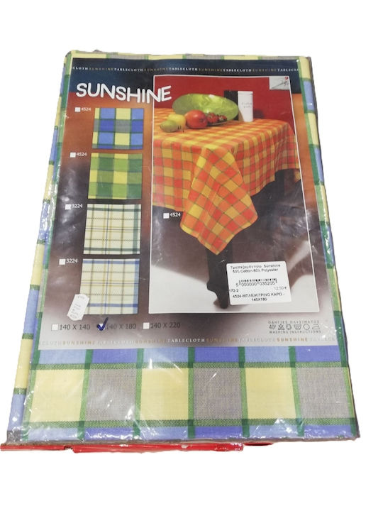 Sunshine Tablecloth Art.172-2 Ceramide 140x140cm