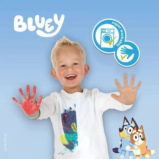 Ses Creative Bluey Fingerprint Paint Art 14091 174004 8710341140915