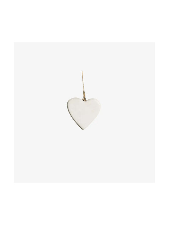 Handmade Heart Ornament Mango Wood & Enamel Pghd0112 Large