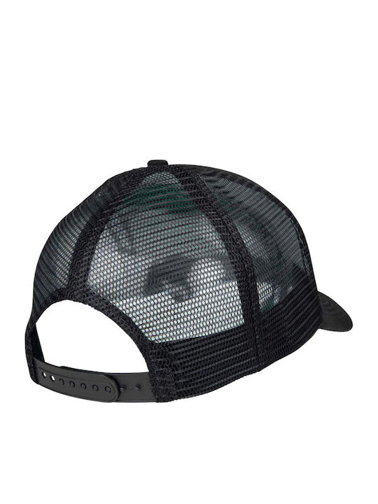 Santa Cruz Natas Sketch Panther Meshback Schwarz Weiß