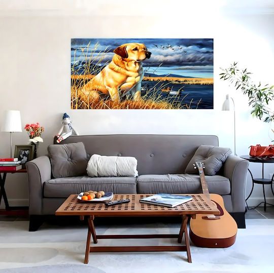 Xxl Mozaic Diamant Gobelin Zola Design Rațe Labrador 120 X 60 Cm