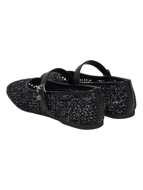 Women's Ballerina Shoes in Black Colour