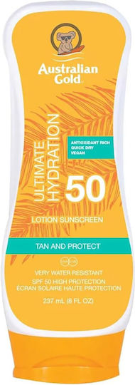 Australian Gold Sensitive Sun Protection SPF50 Αδιάβροχο Παιδικό Αντηλιακό Γαλάκτωμα 237ml