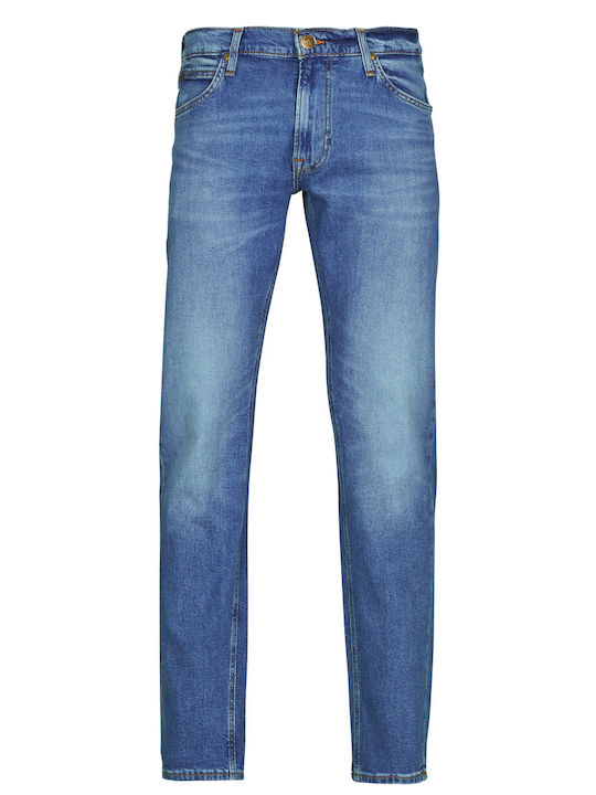 Daren Zip Fly Мъжки Дънкови Панталони Blue