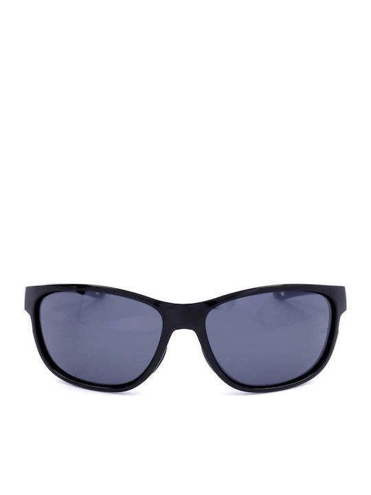 Under Armour Unisex Sunglasses with Black Plastic Frame and Black Lens UA UNDENIABLE 807/KA