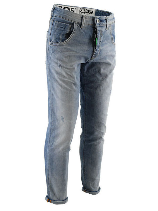 Men's Jeans Pants Blue