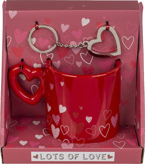 ArteLibre ‘love’ Κούπα Κεραμική 380ml 2τμχ