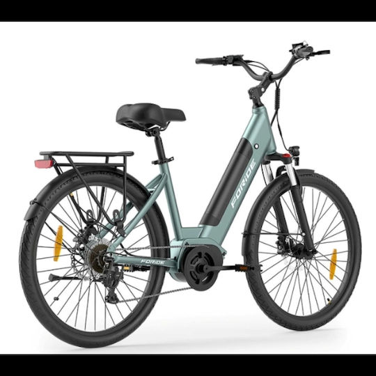Urbano 1 26" Green Electric Bicycle