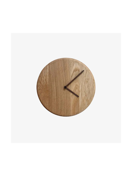 Phos & Gaia Silent Wooden Wall Clock