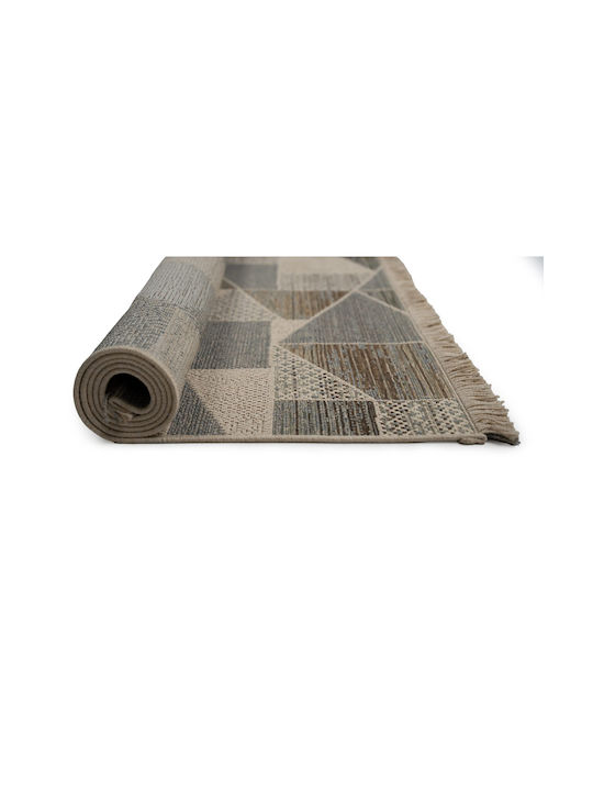 Tzikas Carpets Kemet Living Room Rug Rectangular Gray 133x190cm