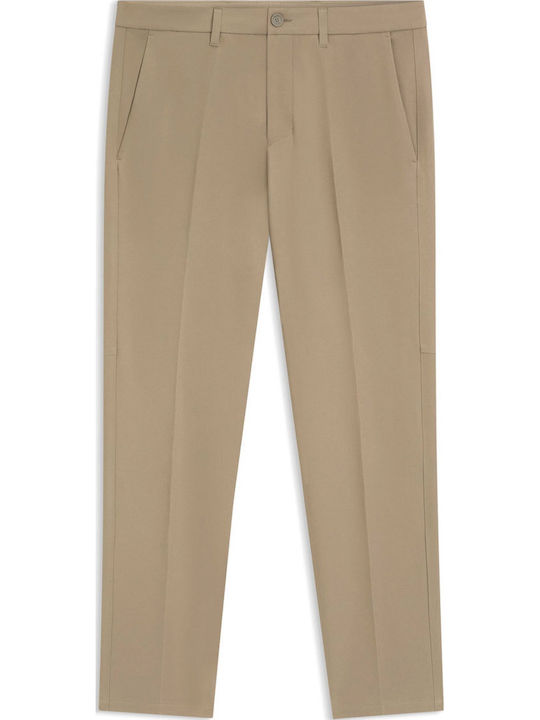 Trousers Elastic in Slim Fit Light Pastel Green