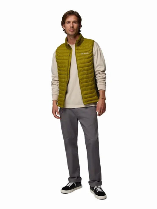 Pass Hybrid Sleeveless Jacket Mossy Green/Greenscape