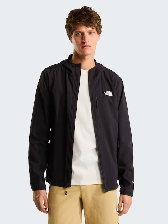 Winter Softshell Waterproof and Windproof Jacket Black