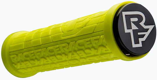 Race Face Grippler Handlebar Grips Yellow Size 30 Mm