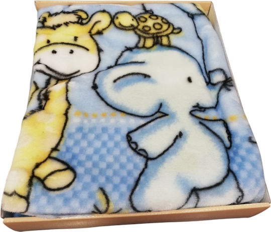 Sunshine Samt Babydecke & Wickeltuch für Kinderzimmer Rosa 80x90cm
