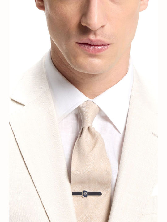 Men's Suit with Slim Fit Ecru