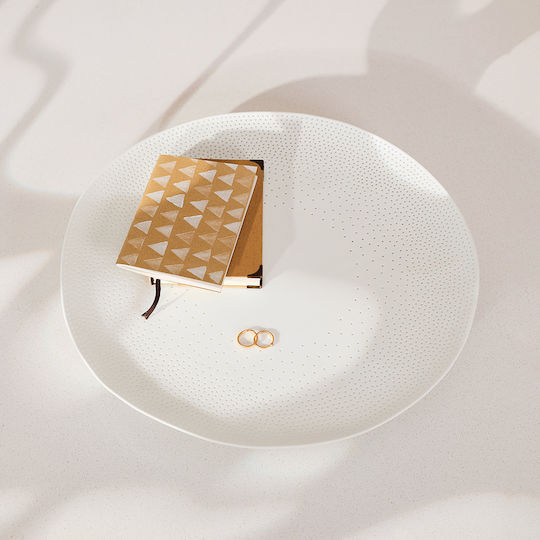 Raeder Round Serving Bowl Made of Porcelain White with a Diameter of 39cm