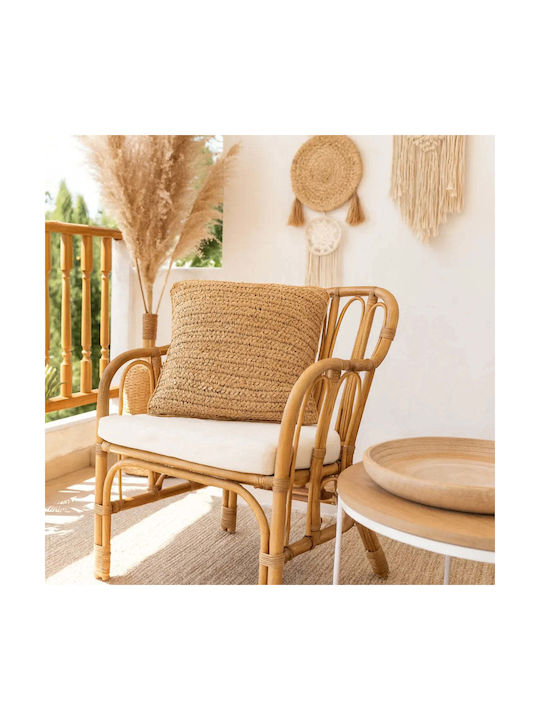 Phos & Gaia Jiwa Brown Sofa Cushion 40x40cm