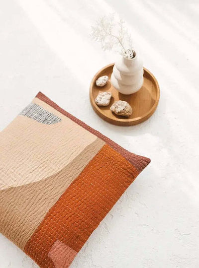 Phos & Gaia Decorative Pillow Case Terra Orange 50x50cm