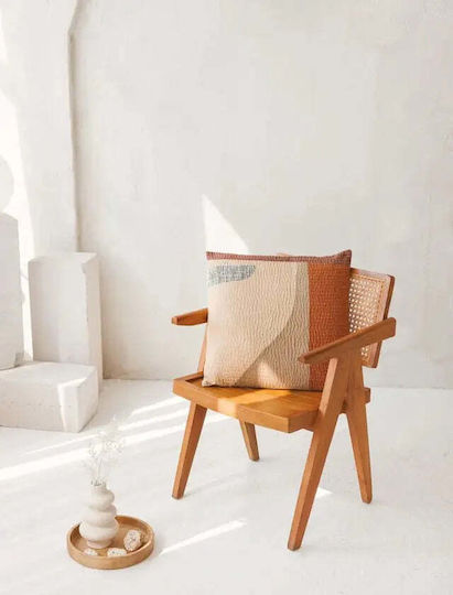 Phos & Gaia Decorative Pillow Case Terra Orange 50x50cm