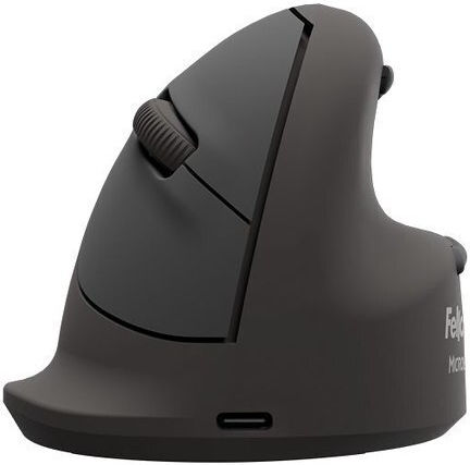 Fellowes Breyta Large Mouse Wireless Ergonomic Bluetooth Vertical pentru Stângaci Negru