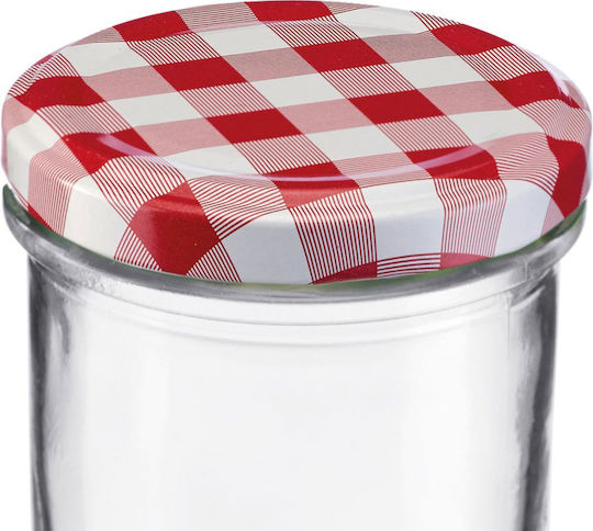 Westmark Set 6 Bucăți Vaze Utilizare Generală cu Capac Sticlă Transparentă 230ml 6 Bucăți