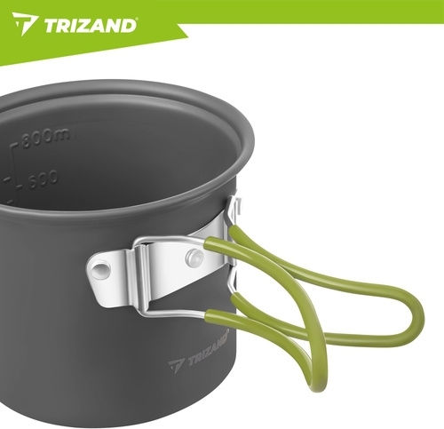 Trizand Σετ Μαγειρέματος για Camping 1200ml