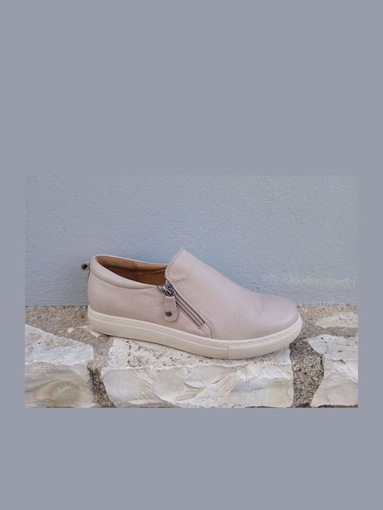 Anatomic Women's Slip-Ons Leather Burgundy