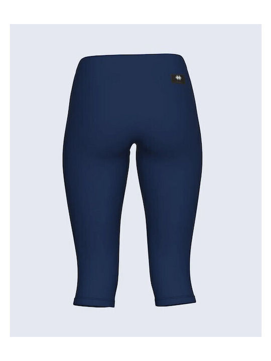 Essential Running Women's Capri Leggings Dark Blue