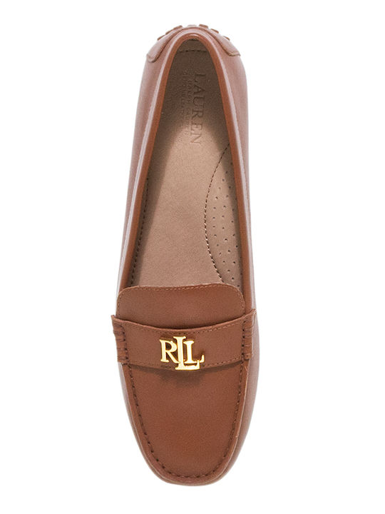 Barnsbury Δερμάτινα Γυναικεία Loafers σε Καφέ Χρώμα