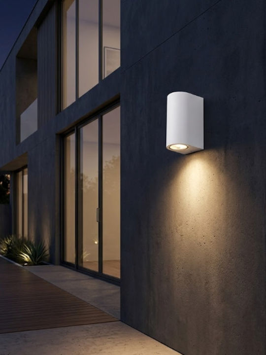 Aca Dasa Wall-Mounted Outdoor Spot GU10 IP54 6.8x15.2x15.2cm