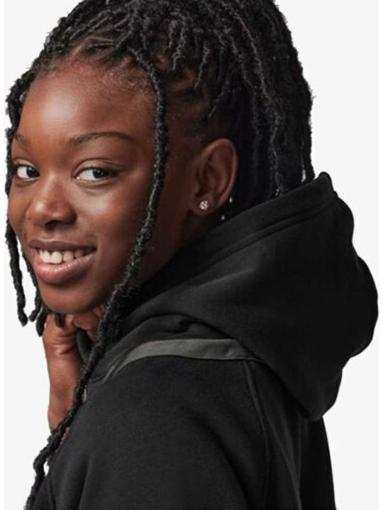Kids Sweatshirt with Hood Black