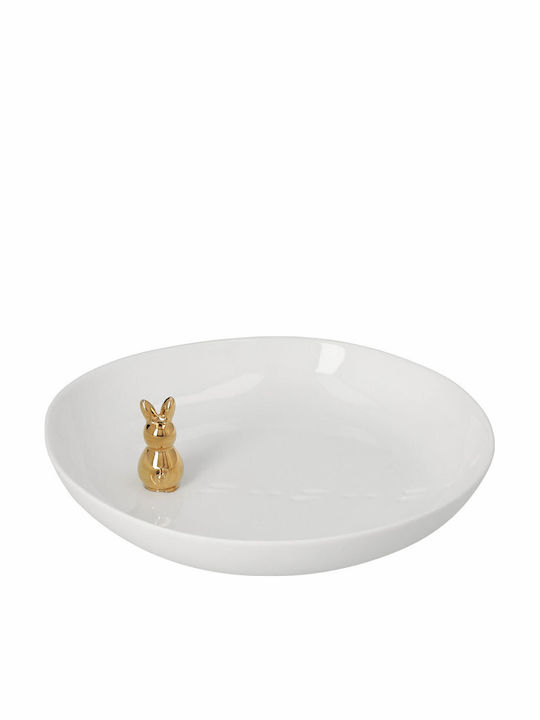 Raeder Decorative Bowl Porcelain Gold 12.5x12.5x3cm