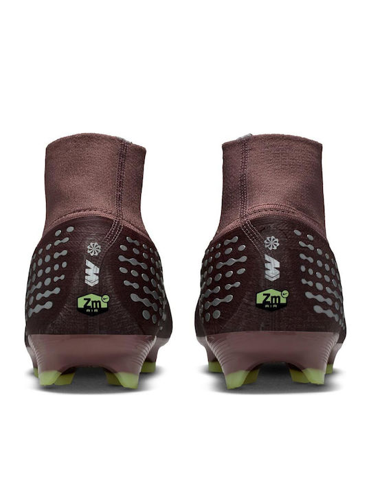Nike Mercurial Superfly 10 Pro Футболни Обувки с Бутони FG Кафяви