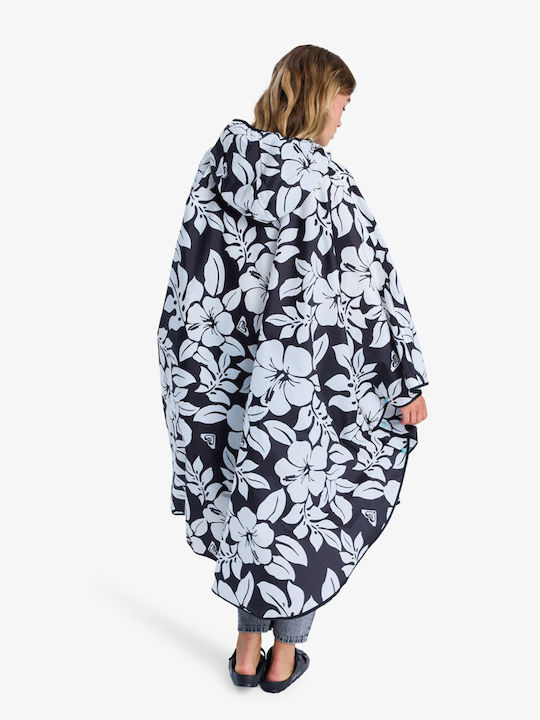 Roxy Beach Poncho Gray