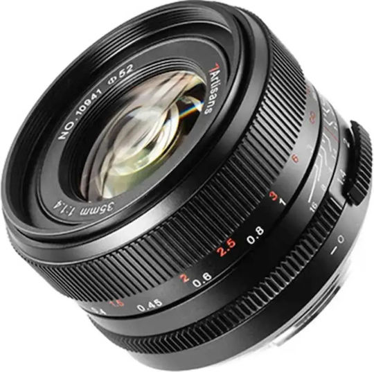 7artisans Full Frame Camera Lens 35mm f/1.4 Mark III Standard for Nikon Z Mount Black