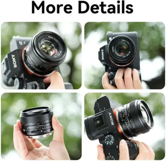7artisans Full Frame Camera Lens 35mm f/1.4 Mark III Standard for Nikon Z Mount Black