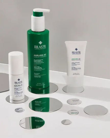 Rilastil Ageless Sc Anti-wrinkle Cream Oily Combination Skin 40 Ml