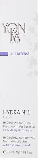 Moisturizing Fluid A Mattifying Effect Normal Combination Skin Yon-ka Age Defense N°1 50 Ml