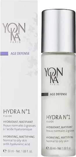 Moisturizing Fluid A Mattifying Effect Normal Combination Skin Yon-ka Age Defense N°1 50 Ml