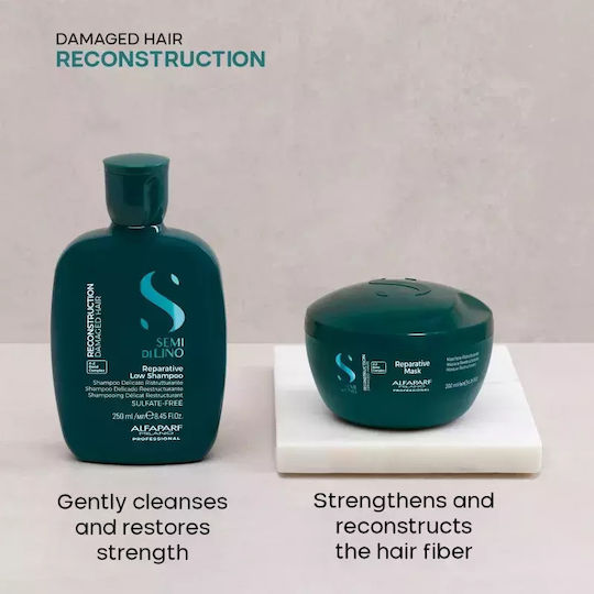 Alfaparf Milano Semi Di Lino Reconstruction Kit Damaged Hair