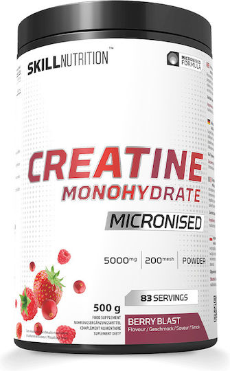Skill Nutrition Микронизиран Креатин Монохидрат Овкусен 500g Портокал