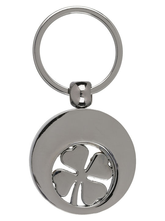Schlüsselanhänger Münz Trolley Silber Metall 3.5cm Verschiedene Designs